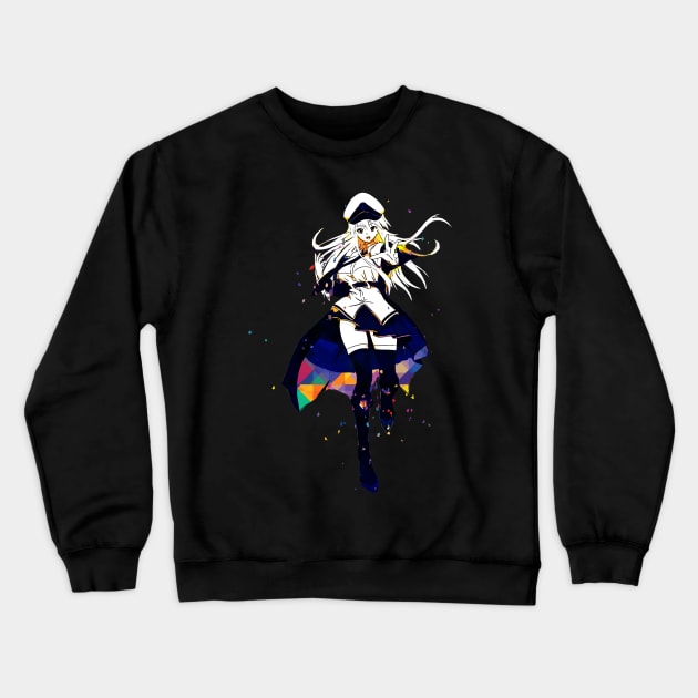 Azur Lane Enterprise Pop Art Crewneck Sweatshirt by DIY Kulon Progo 